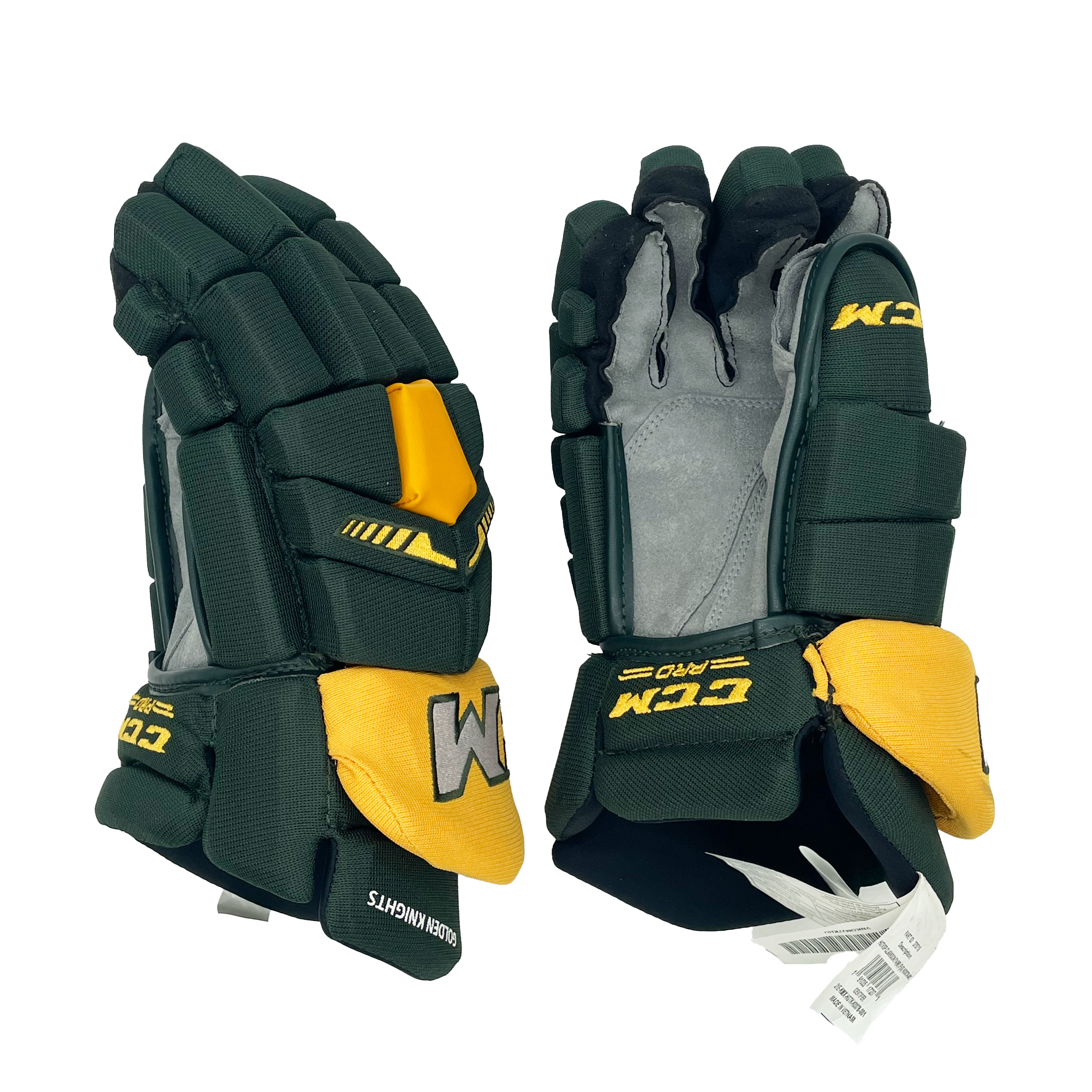 CCM HGTK - Gant NCAA Pro Stock (vert/jaune)